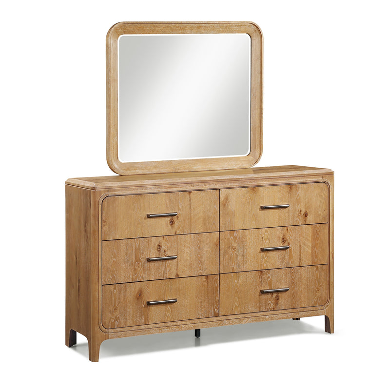 Westcott Cerused Natural Dresser from Crown Mark - DMV Furniture