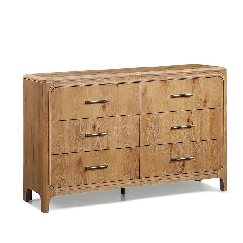 Westcott Cerused Natural Dresser from Crown Mark - DMV Furniture