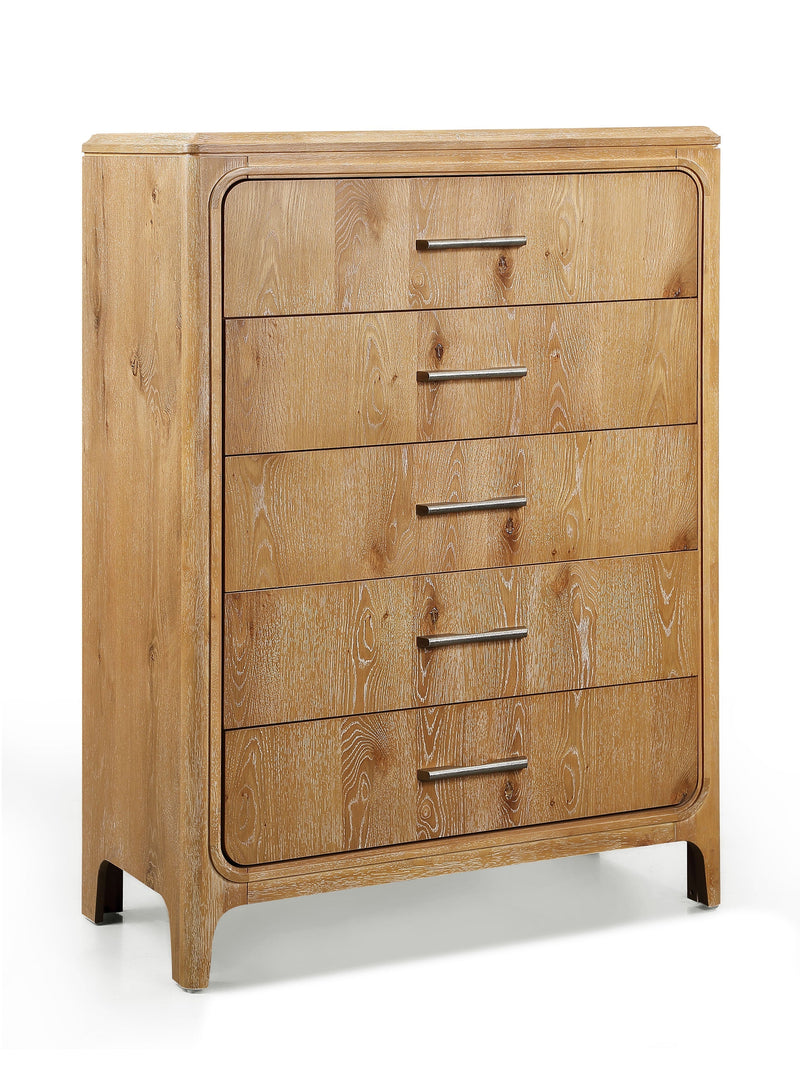 Westcott Cerused Natural Chest from Crown Mark - DMV Furniture