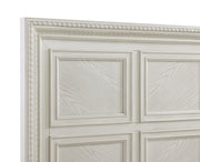 Alexandria Antique White Queen Panel Bed from Crown Mark - DMV Furniture