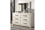 Cambeck Whitewash Dresser and Mirror -  Ashley - DMV Furniture