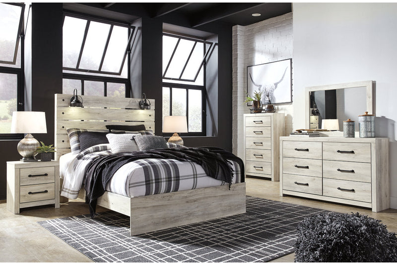 Cambeck Whitewash Dresser and Mirror -  Ashley - DMV Furniture