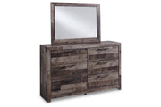 Derekson Multi Gray Dresser and Mirror -  Ashley - DMV Furniture