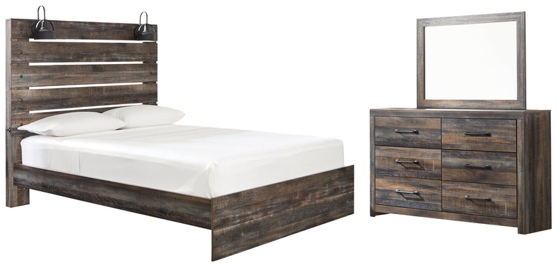 Drystan Multi Queen Panel Bed, Dresser and Mirror from Ashley - DMV Furniture