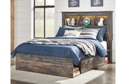 Drystan Multi Full Bookcase Bed with 2 Storage Drawers from Ashley - DMV Furniture
