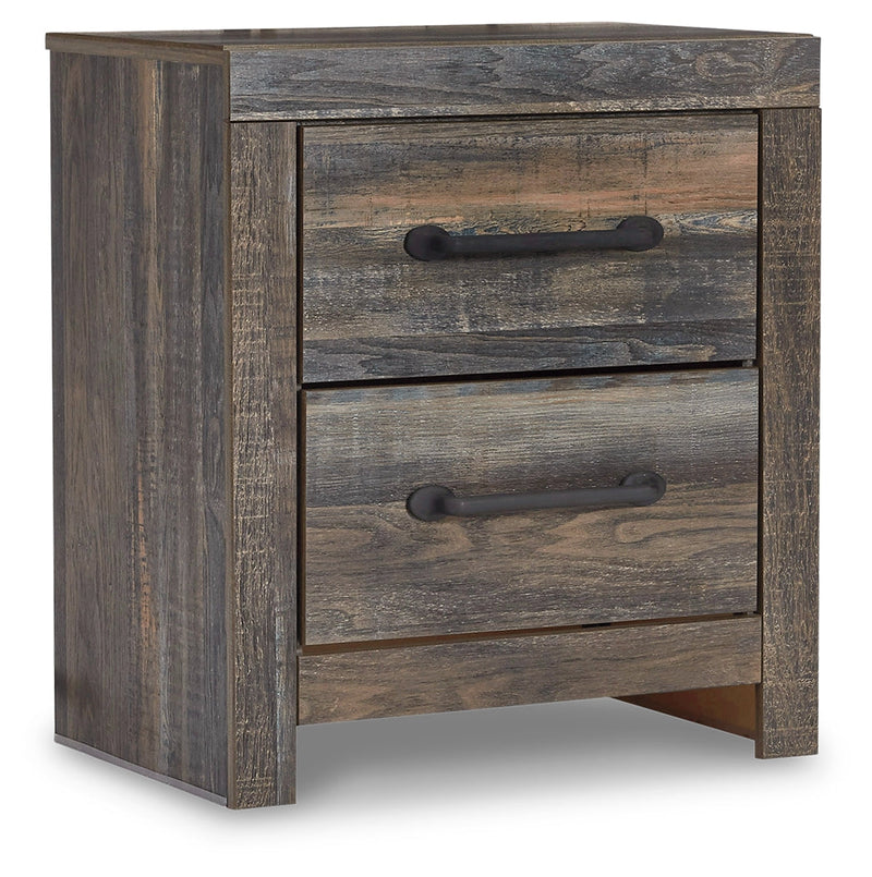 Drystan Multi Queen Panel Bed with Mirrored Dresser and Nightstand from Ashley - DMV Furniture