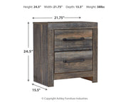 Drystan Multi Color Queen Panel Bed with Mirrored Dresser and 2 Nightstands from Ashley - DMV Furniture