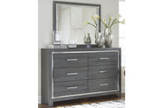 Lodanna Gray Dresser and Mirror -  Ashley - DMV Furniture