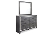 Lodanna Gray Dresser and Mirror -  Ashley - DMV Furniture
