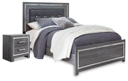 Lodanna Gray Queen Panel Bed and Nightstand from Ashley - DMV Furniture