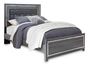 Lodanna Gray Queen Panel Bed and Nightstand from Ashley - DMV Furniture