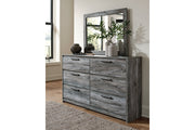 Baystorm Gray Dresser and Mirror -  Ashley - DMV Furniture