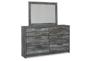 Baystorm Gray Dresser and Mirror -  Ashley - DMV Furniture