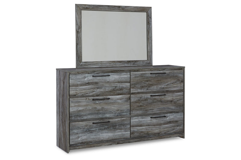 Baystorm Gray Dresser and Mirror -  Ashley - DMV Furniture