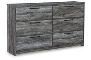 Baystorm Gray Dresser and Mirror -  Ashley - DMV Furniture