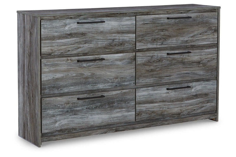 Baystorm Gray Dresser and Mirror -  Ashley - DMV Furniture