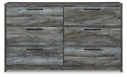 Baystorm Gray Queen Panel Storage Bed, Dresser and Nightstand from Ashley - DMV Furniture
