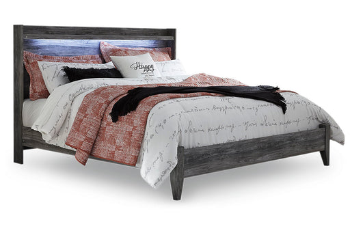 Baystorm Gray King Panel Bed from Ashley - DMV Furniture