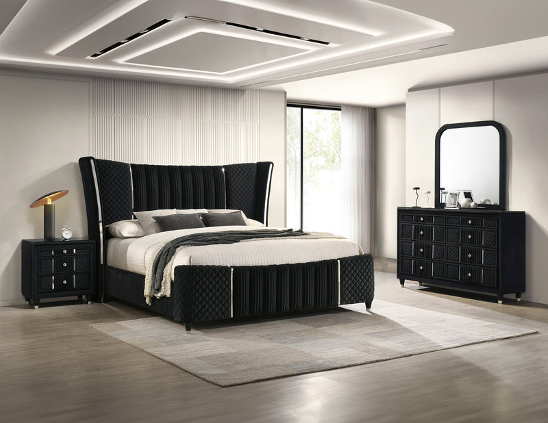 Armany Black Dresser from Crown Mark - DMV Furniture