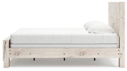Lawroy Light Natural King Panel Bed, Dresser, Mirror and Nightstand from Ashley - DMV Furniture