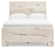 Lawroy Light Natural Full Panel Bed, Dresser and Mirror from Ashley - DMV Furniture