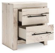 Lawroy Light Natural King Panel Bed, Dresser, Mirror and Nightstand from Ashley - DMV Furniture