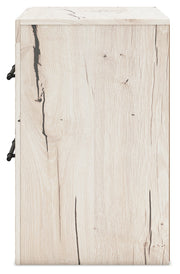 Lawroy Light Natural King Panel Bed, Dresser, Mirror and Nightstand from Ashley - DMV Furniture