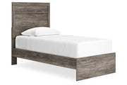 Ralinksi Gray Twin Panel Bed -  Ashley - DMV Furniture