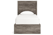 Ralinksi Gray Twin Panel Bed -  Ashley - DMV Furniture