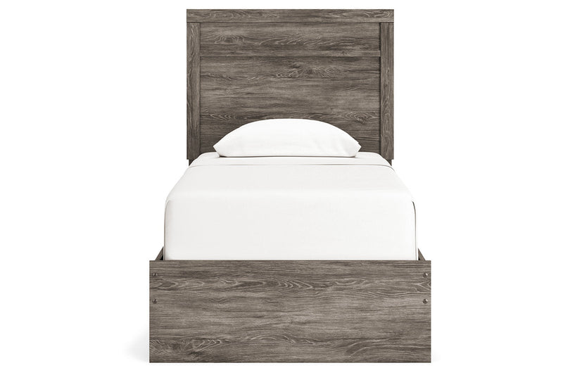 Ralinksi Gray Twin Panel Bed -  Ashley - DMV Furniture