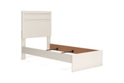 Stelsie White Twin Panel Bed -  Ashley - DMV Furniture