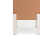 Stelsie White Twin Panel Bed -  Ashley - DMV Furniture