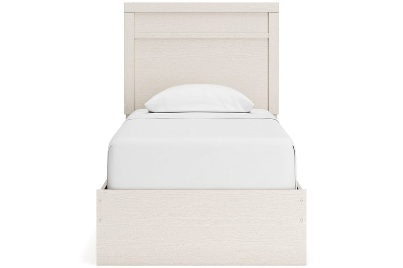 Stelsie White Twin Panel Bed -  Ashley - DMV Furniture