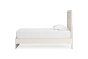 Stelsie White Twin Panel Bed -  Ashley - DMV Furniture