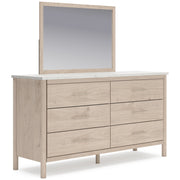 Cadmori Two-tone Upholstered Panel Bedroom Set from Ashley - DMV Furniture
