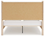 Cadmori Two-tone Queen Upholstered Panel Bed, Dresser and Nightstand from Ashley - DMV Furniture
