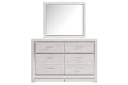 Altyra White Dresser and Mirror -  Ashley - DMV Furniture