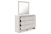 Altyra White Dresser and Mirror -  Ashley - DMV Furniture