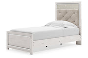 Altyra White Twin Panel Bed from Ashley - DMV Furniture