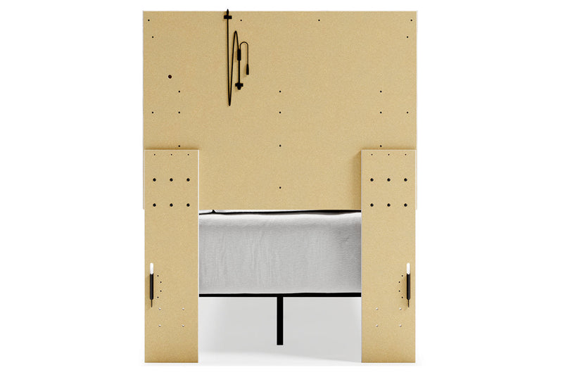 Altyra White Twin Panel Bed from Ashley - DMV Furniture
