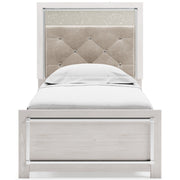 Altyra White LED Upholstered Panel Youth Bedroom Set from Ashley - DMV Furniture