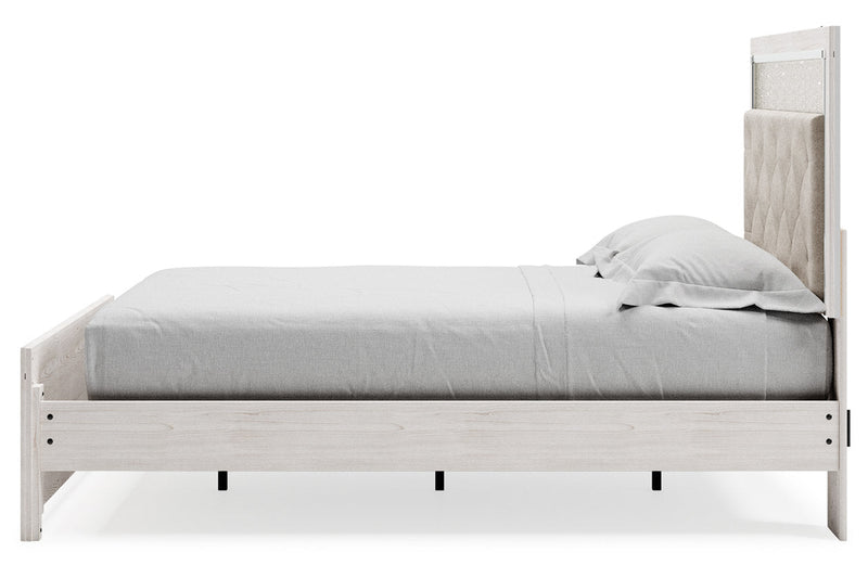 Altyra White Queen Platform Bed from Ashley - DMV Furniture