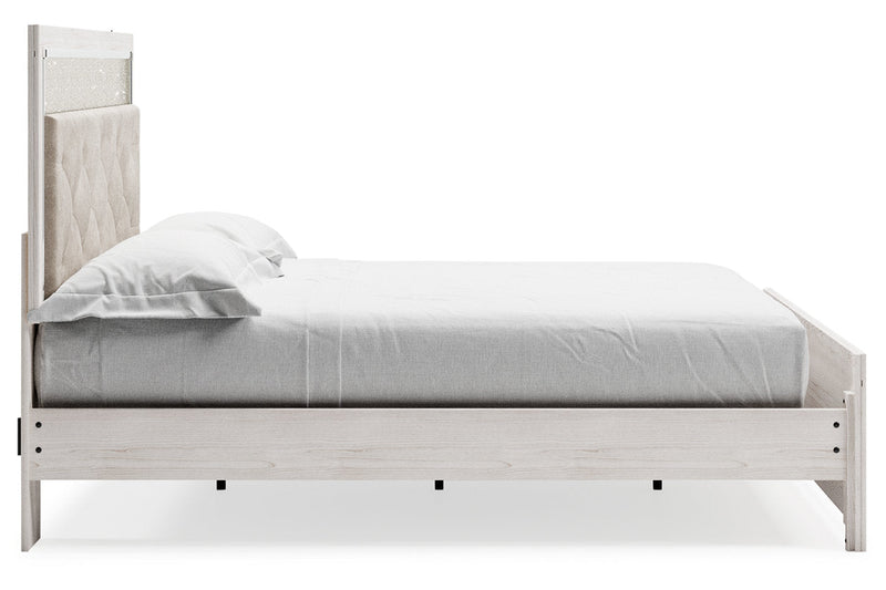 Altyra White King Platform Bed from Ashley - DMV Furniture