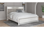 Altyra White King Platform Bed from Ashley - DMV Furniture