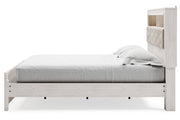 Altyra White King Platform Bookcase Bed from Ashley - DMV Furniture