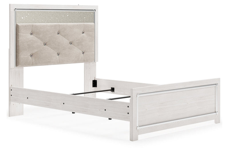 Altyra White Full Panel Bed from Ashley - DMV Furniture
