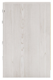 Altyra White Twin Panel Bed, Dresser, Mirror and Nightstand from Ashley - DMV Furniture