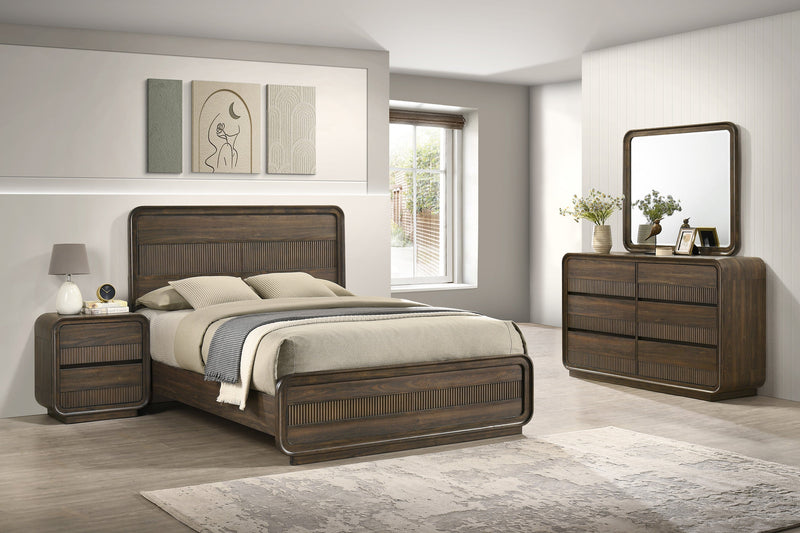 Kinkaid Warm Wood Bedroom Set from Crown Mark - DMV Furniture