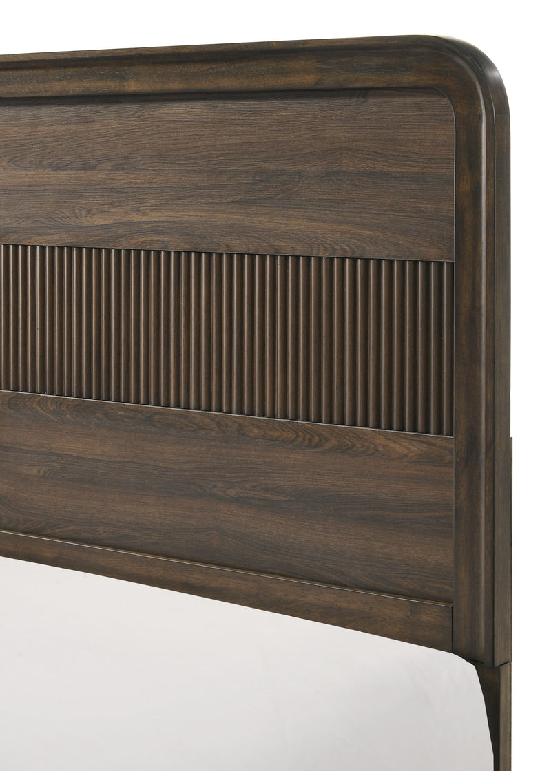 Kinkaid Warm Wood Queen Bed from Crown Mark - DMV Furniture