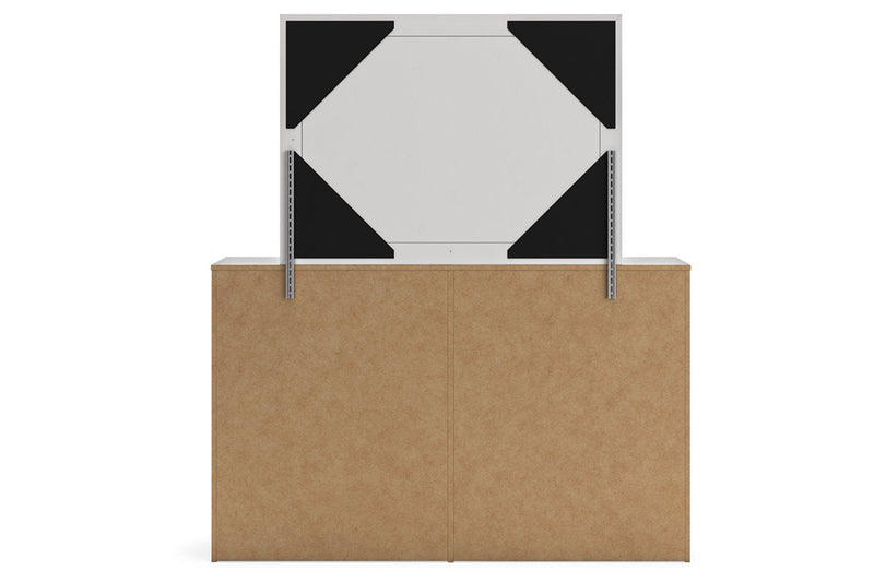 Cayboni Whitewash Dresser and Mirror -  Ashley - DMV Furniture